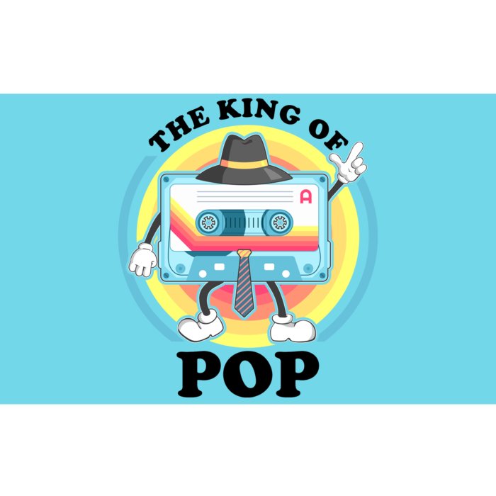 The King of Pop Retro Cassette Tape Bumper Sticker