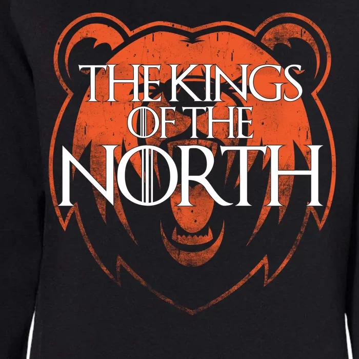 The Kings Of The North Chicago Football Womens California Wash Sweatshirt