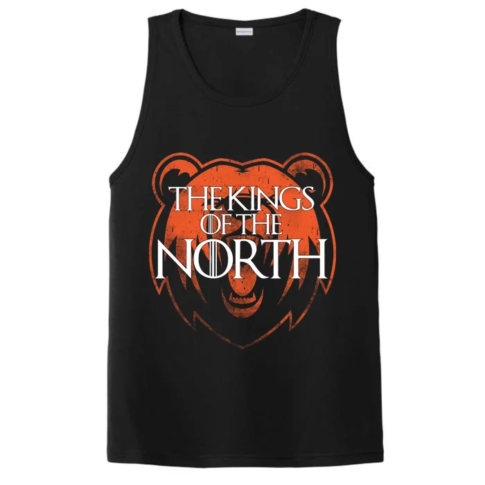 The Kings Of The North Chicago Football Performance Tank