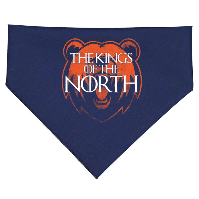 The Kings Of The North Chicago Football USA-Made Doggie Bandana