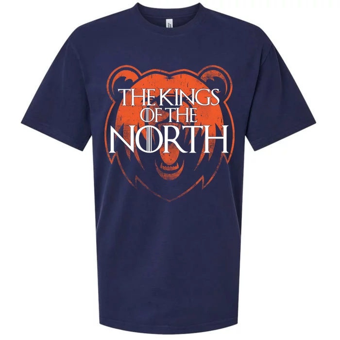 The Kings Of The North Chicago Football Sueded Cloud Jersey T-Shirt