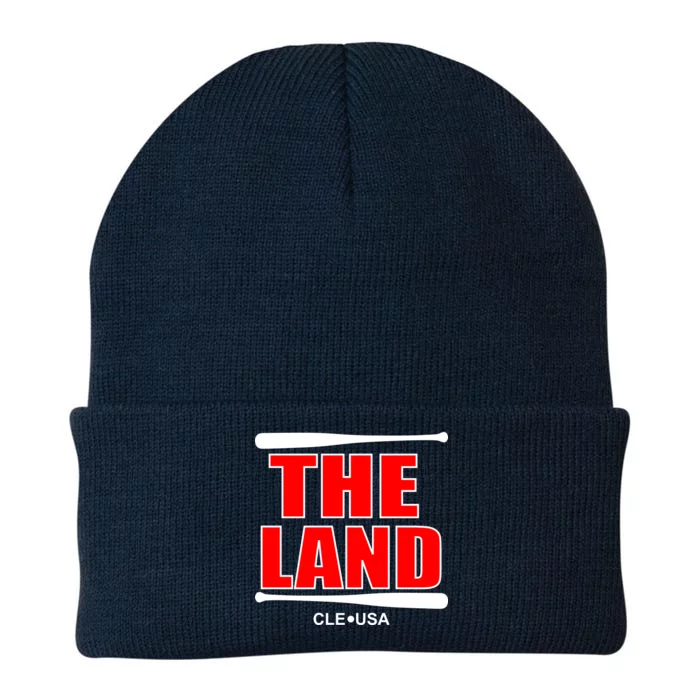 The Land Cleveland, Ohio Baseball Knit Cap Winter Beanie