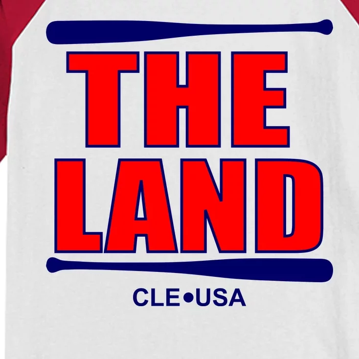 The Land Cleveland, Ohio Baseball Kids Colorblock Raglan Jersey