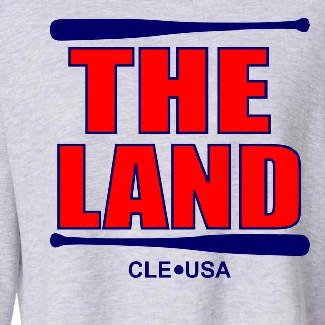 The Land Cleveland, Ohio Baseball Cropped Pullover Crew