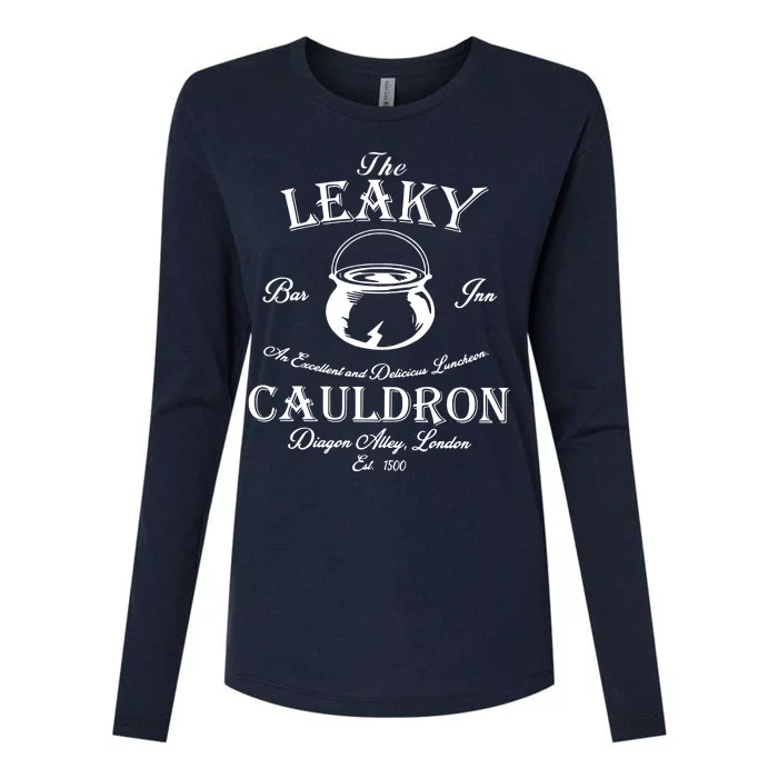 The Leaky Cauldron Bar And Inn Womens Cotton Relaxed Long Sleeve T-Shirt