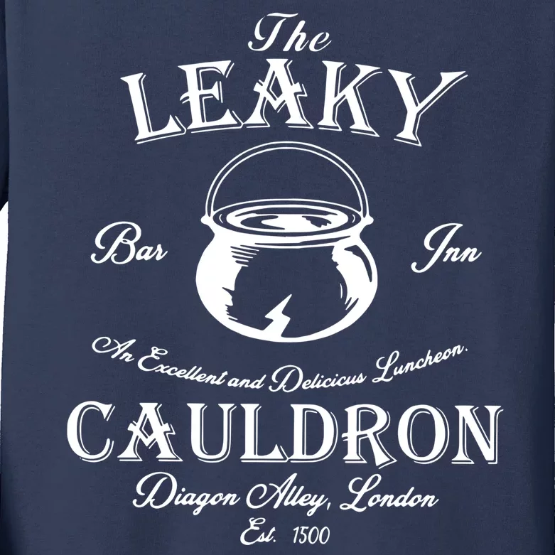 The Leaky Cauldron Bar And Inn Kids Long Sleeve Shirt