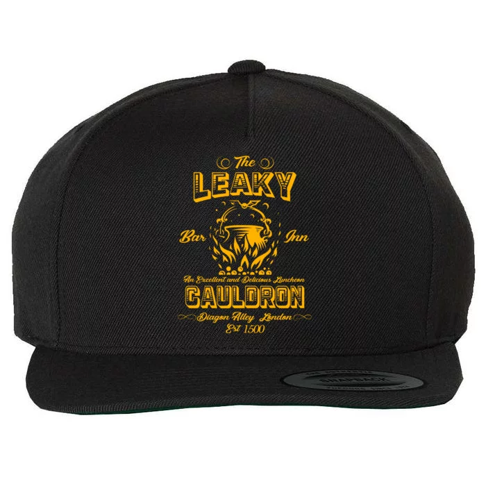 The Leaky Cauldron Bar Inn Wool Snapback Cap