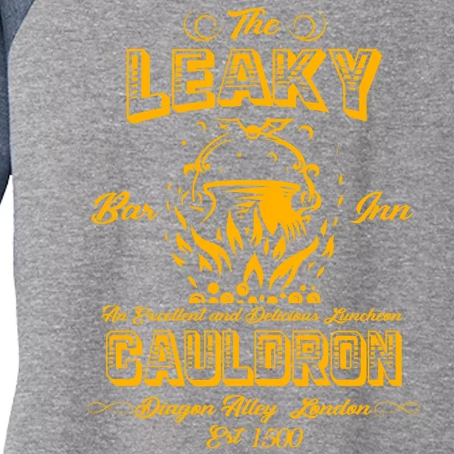 The Leaky Cauldron Bar Inn Women's Tri-Blend 3/4-Sleeve Raglan Shirt