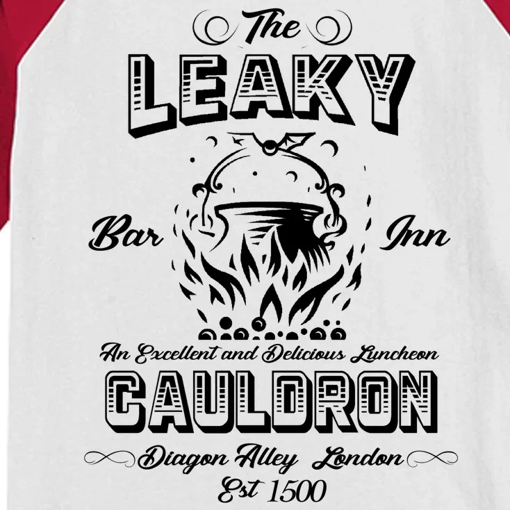 The Leaky Cauldron Bar Inn Kids Colorblock Raglan Jersey