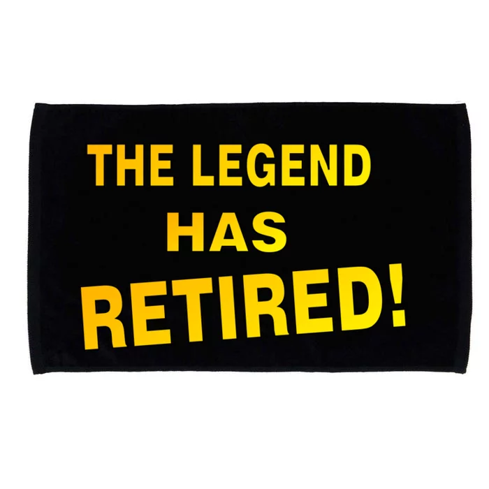 The Legend Has Retired Microfiber Hand Towel