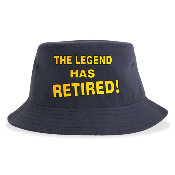 The Legend Has Retired Sustainable Bucket Hat