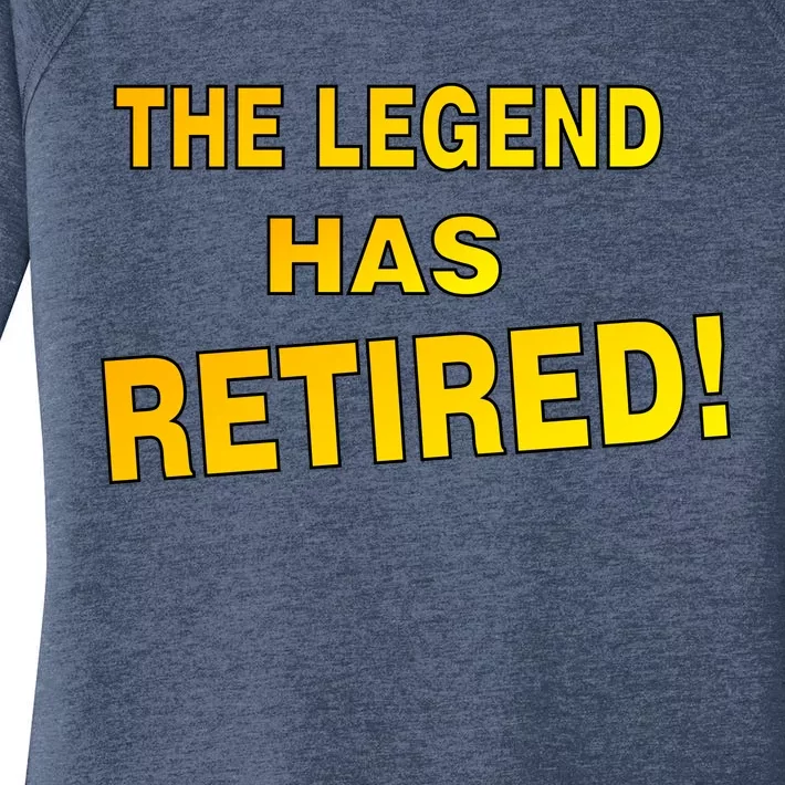 The Legend Has Retired Women's Perfect Tri Tunic Long Sleeve Shirt