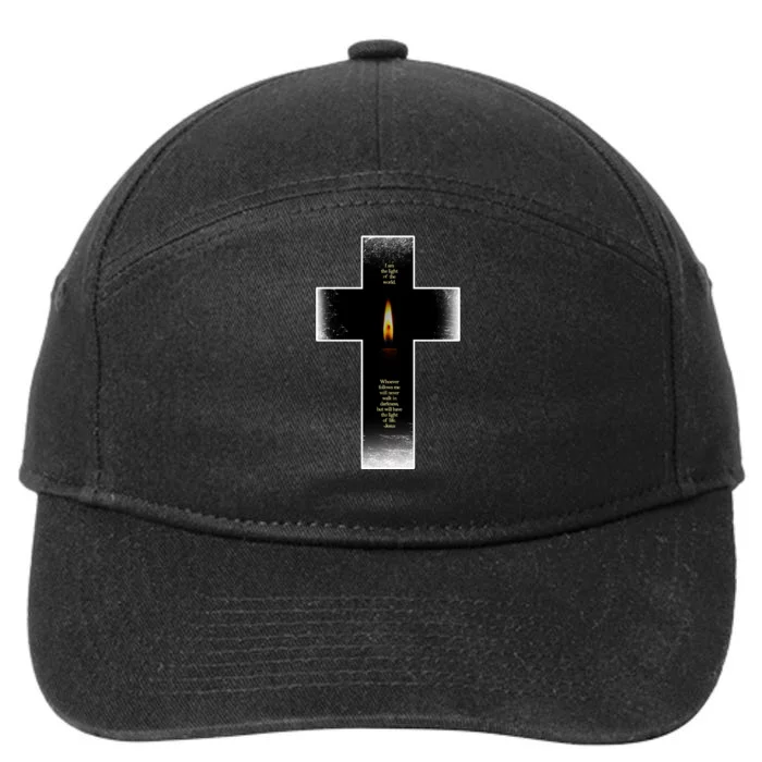 The light of the world 7-Panel Snapback Hat