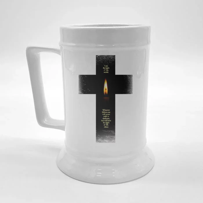 The light of the world Front & Back Beer Stein