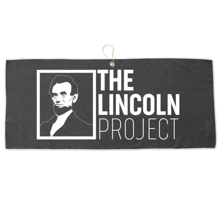 The Lincoln Project Large Microfiber Waffle Golf Towel