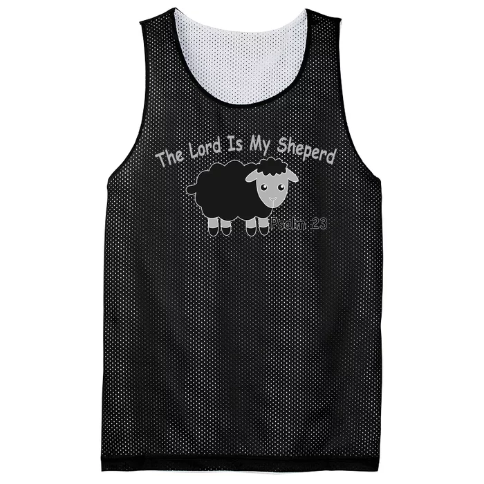 The Lord Is My Shepherd Mesh Reversible Basketball Jersey Tank