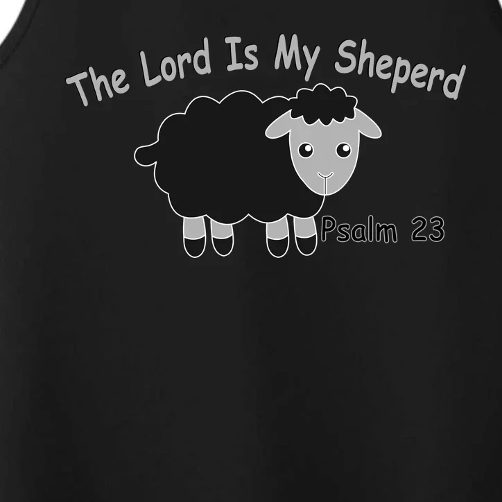 The Lord Is My Shepherd Performance Tank