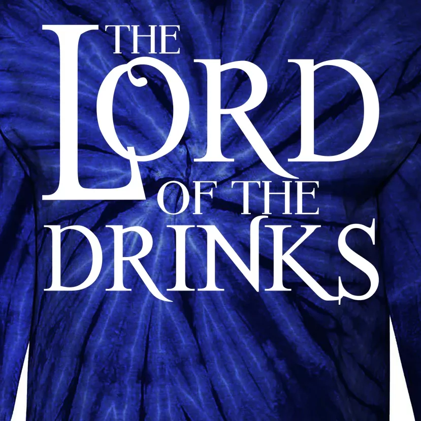 The Lord of the Drinks Tie-Dye Long Sleeve Shirt