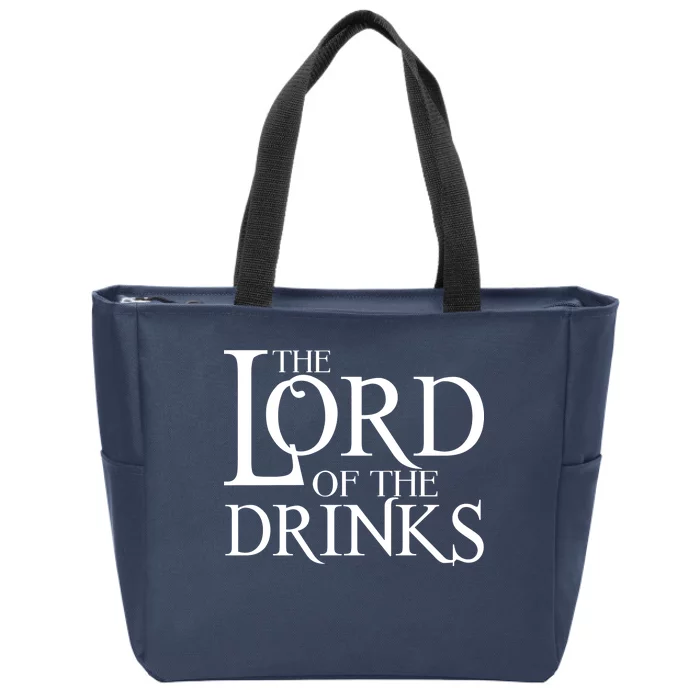 The Lord of the Drinks Zip Tote Bag