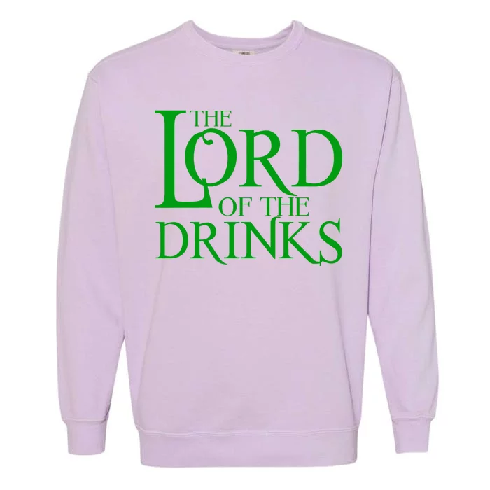 The Lord of the Drinks Garment-Dyed Sweatshirt