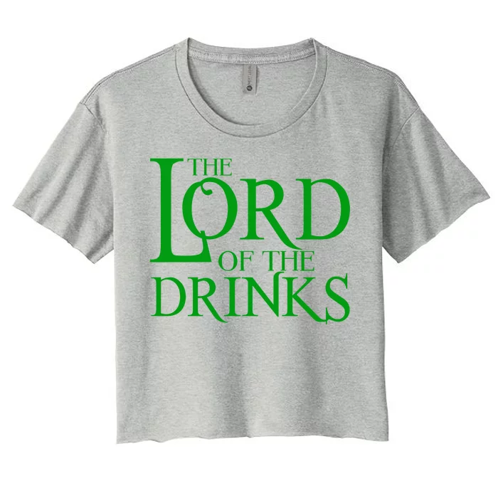 The Lord of the Drinks Women's Crop Top Tee