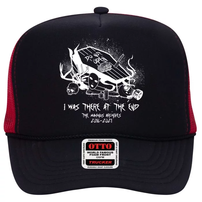 The Magnus Archives I Was There At The End High Crown Mesh Trucker Hat