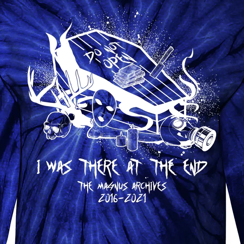 The Magnus Archives I Was There At The End Tie-Dye Long Sleeve Shirt