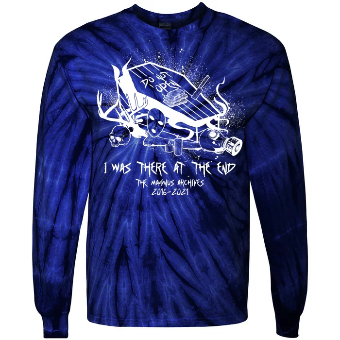 The Magnus Archives I Was There At The End Tie-Dye Long Sleeve Shirt