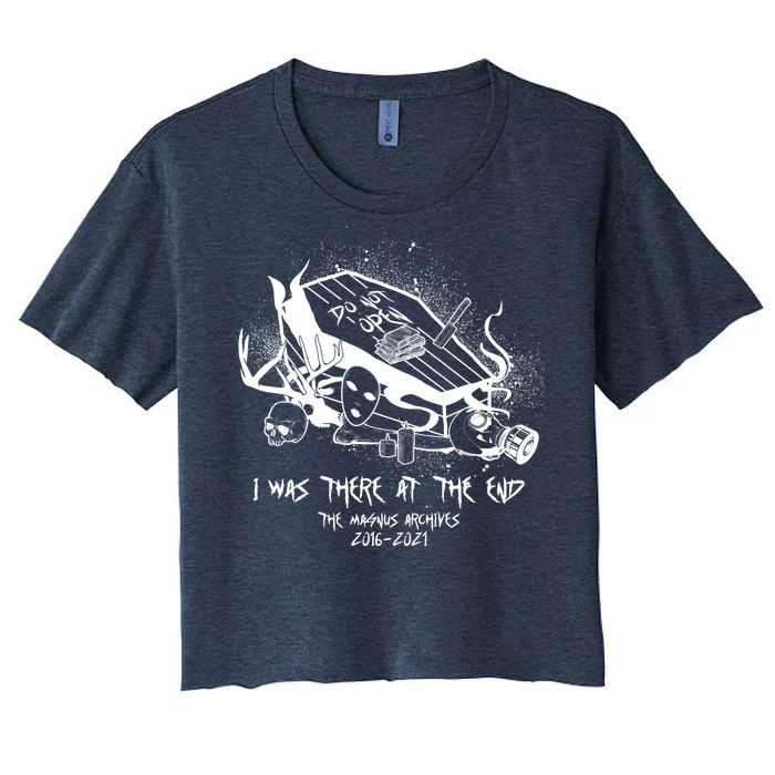 The Magnus Archives I Was There At The End Women's Crop Top Tee