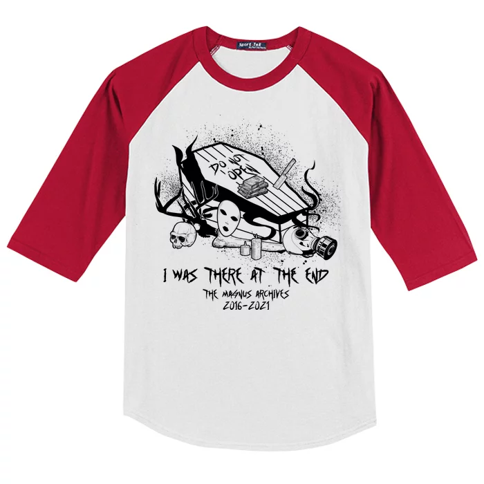 The Magnus Archives I Was There At The End Kids Colorblock Raglan Jersey