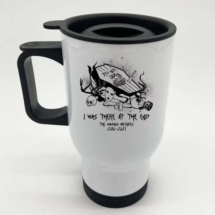 The Magnus Archives I Was There At The End Front & Back Stainless Steel Travel Mug