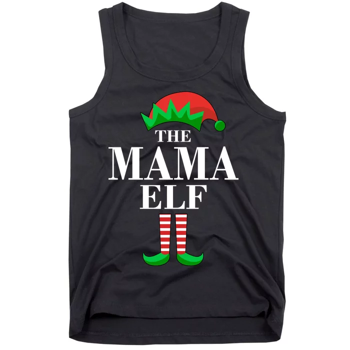 The Mama Elf Family Matching Christmas Tank Top