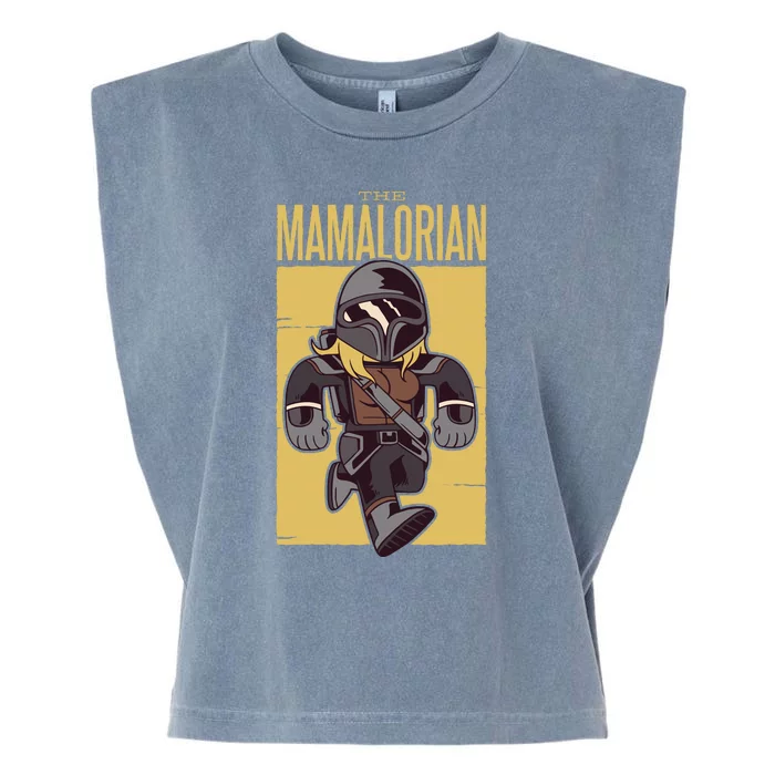 The Mamalorian Garment-Dyed Women's Muscle Tee