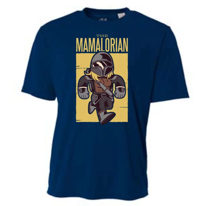 The Mamalorian Cooling Performance Crew T-Shirt