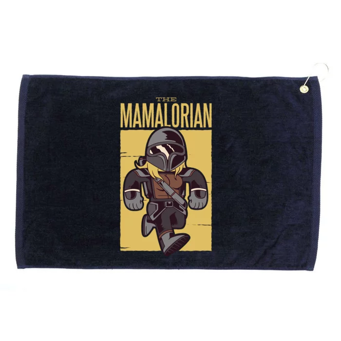 The Mamalorian Grommeted Golf Towel