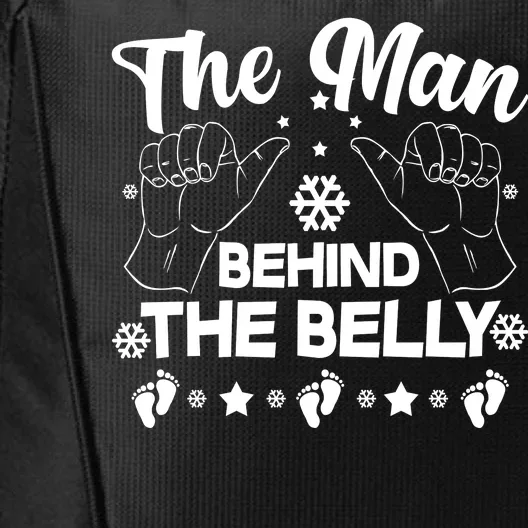 The Man Behind The Belly New Dad City Backpack