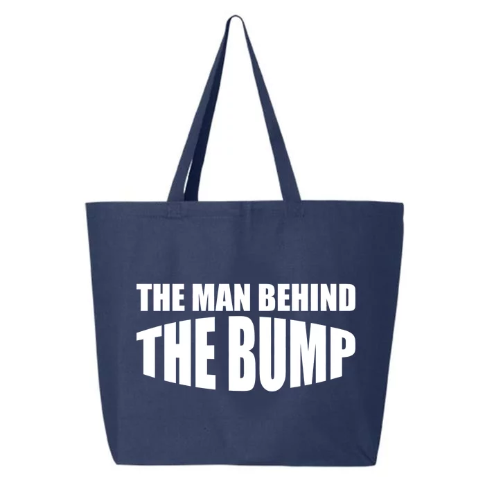 The Man Behind the Bump Pregnant Wife Daddy 25L Jumbo Tote