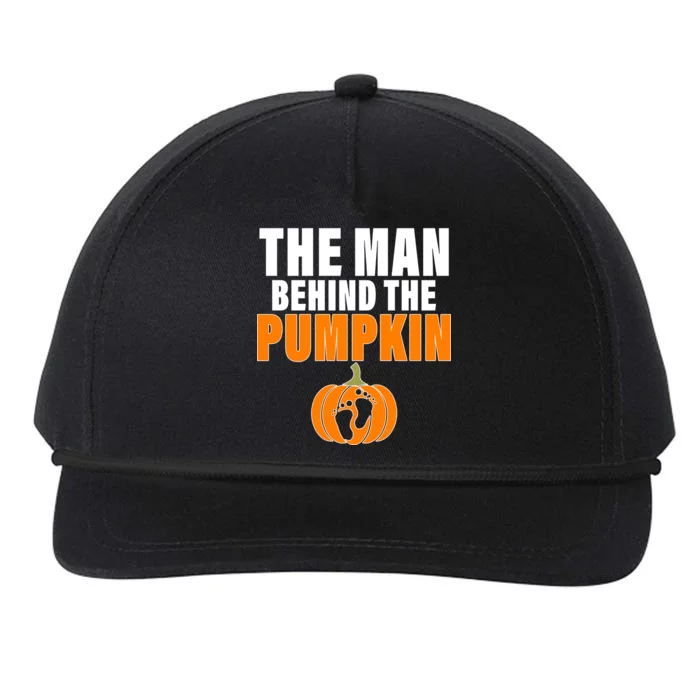 The Man Behind The Pumpkin Snapback Five-Panel Rope Hat