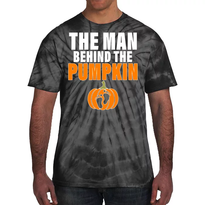 The Man Behind The Pumpkin Tie-Dye T-Shirt