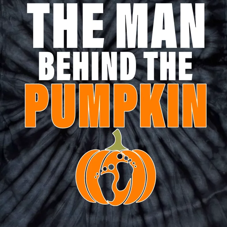 The Man Behind The Pumpkin Tie-Dye T-Shirt