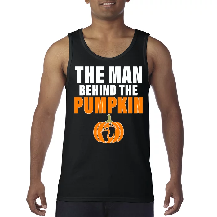 The Man Behind The Pumpkin Tank Top