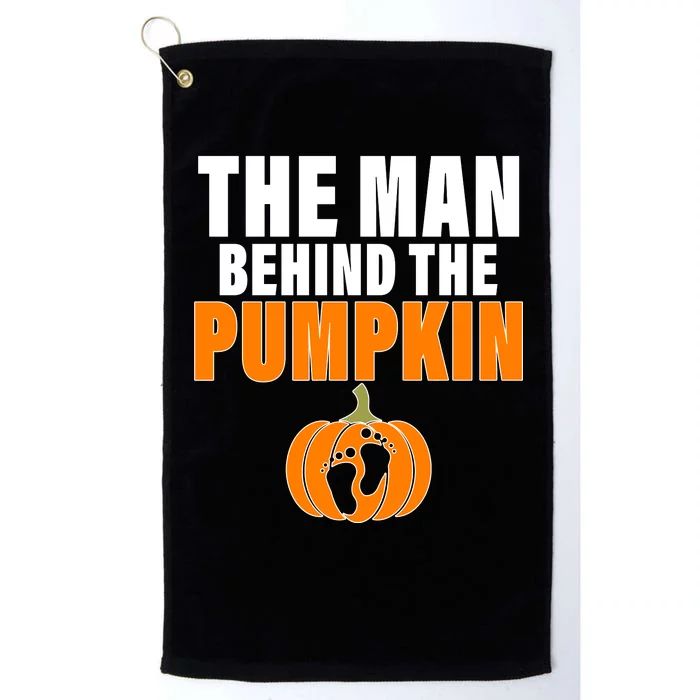 The Man Behind The Pumpkin Platinum Collection Golf Towel