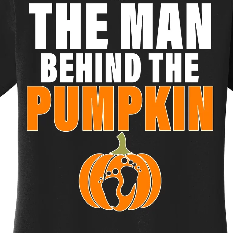 The Man Behind The Pumpkin Women's T-Shirt