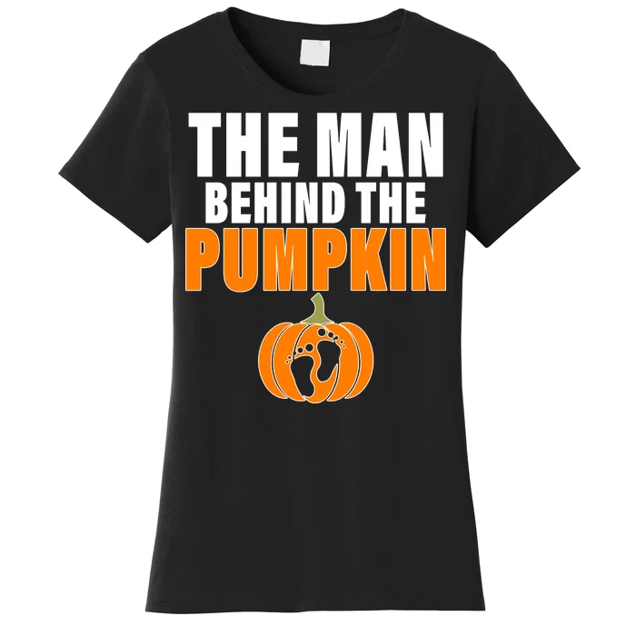 The Man Behind The Pumpkin Women's T-Shirt