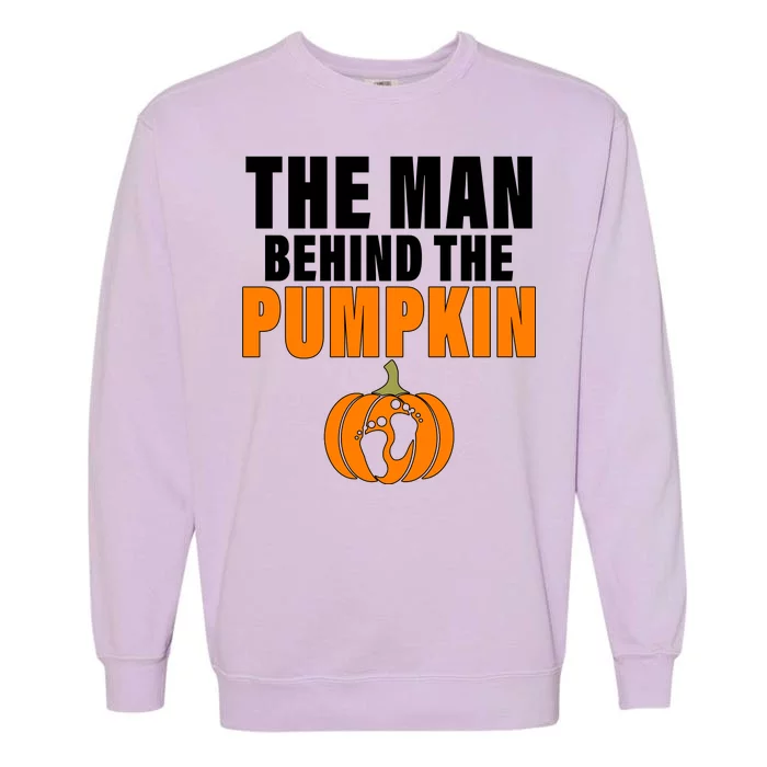 The Man Behind The Pumpkin Garment-Dyed Sweatshirt