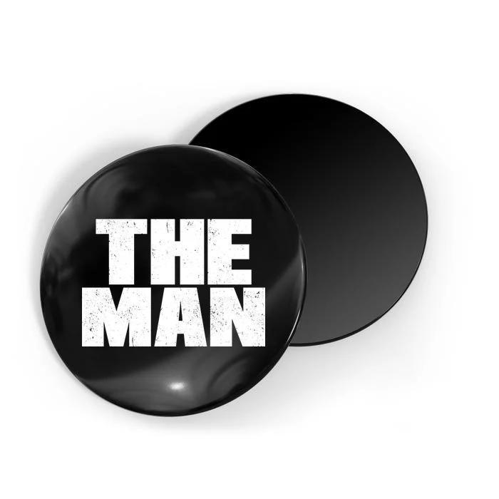 The Man Distressed Logo Magnet