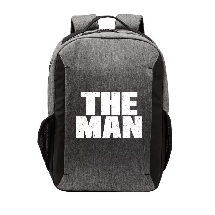 The Man Distressed Logo Vector Backpack