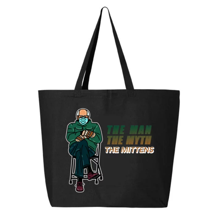 The Man Myth The Mittens Bernie Sanders 25L Jumbo Tote