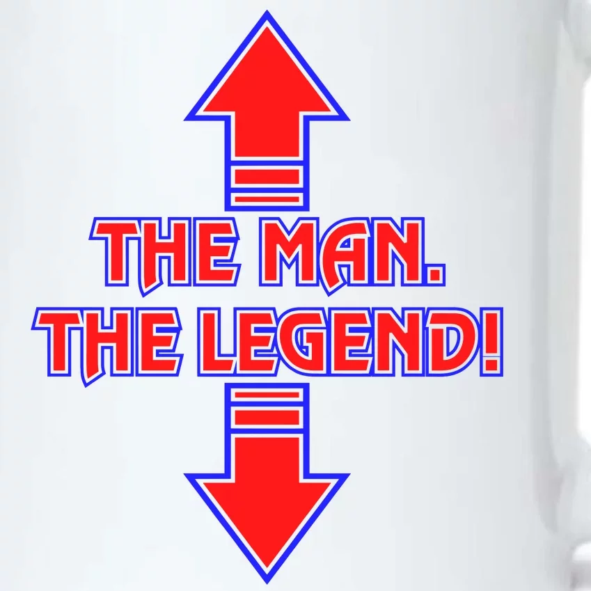 The Man The Legend Dirty Funny Black Color Changing Mug