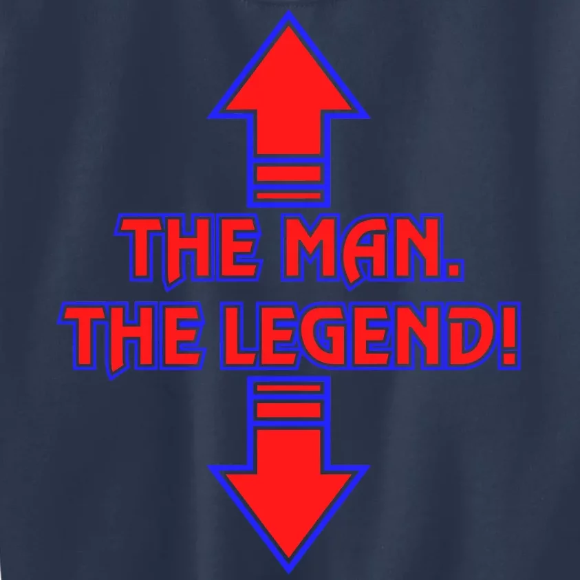 The Man The Legend Dirty Funny Kids Sweatshirt